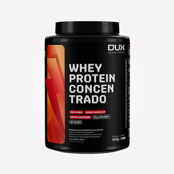 WHEY PROTEIN CONCENTRADO (900G) - DUX NUTRITION