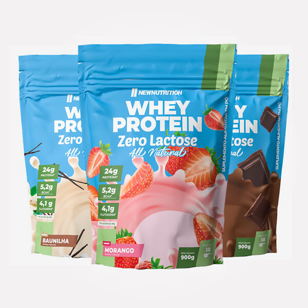 WHEY PROTEIN ZERO LACTOSE (900G) – NEW NUTRITION