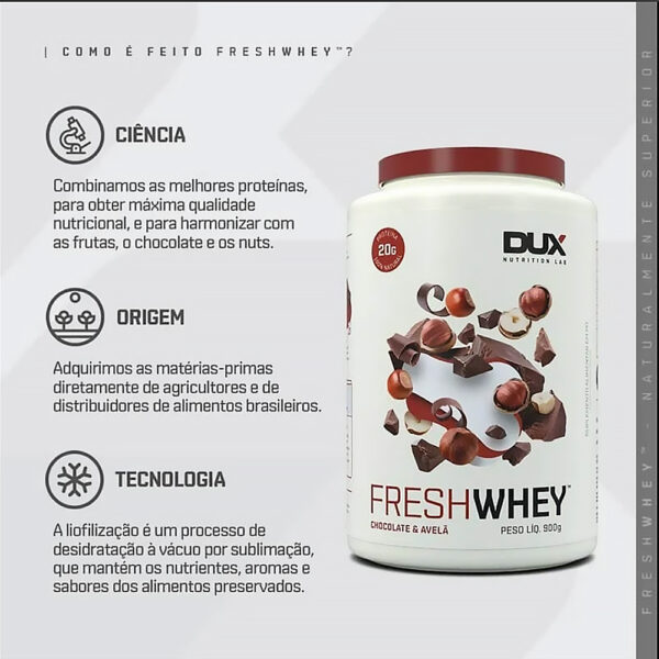 FRESH WHEY (900G) - DUX NUTRITION - Imagem 4