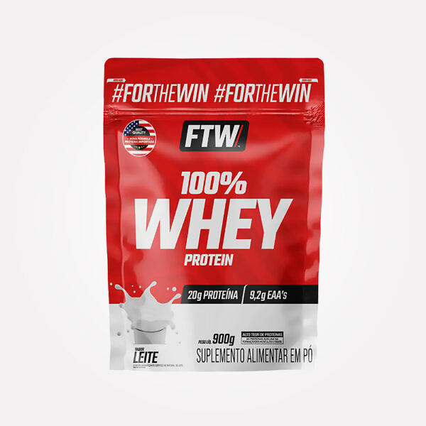 100% WHEY PROTEIN (900G) - FTW