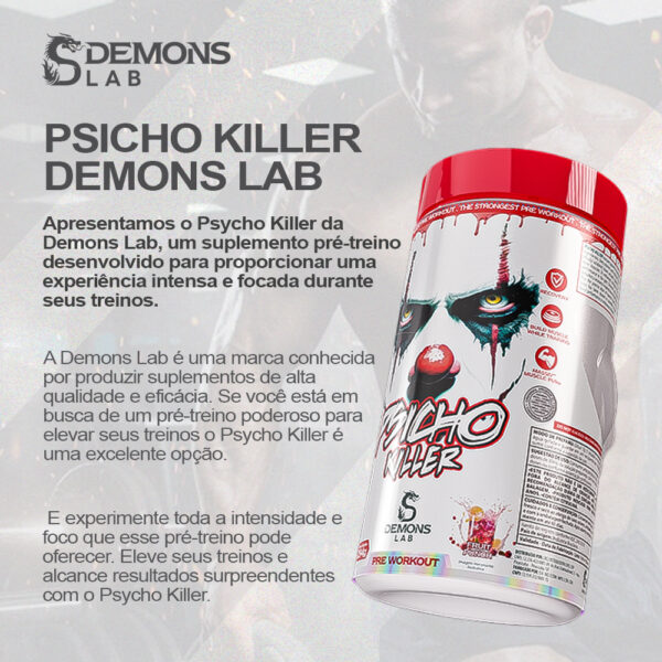 PSICHO KILLER (294G) - DEMONS LAB - Imagem 2