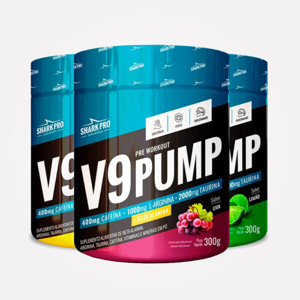 V9 PUMP PRE WORKOUT (300G) - SHARK PRO